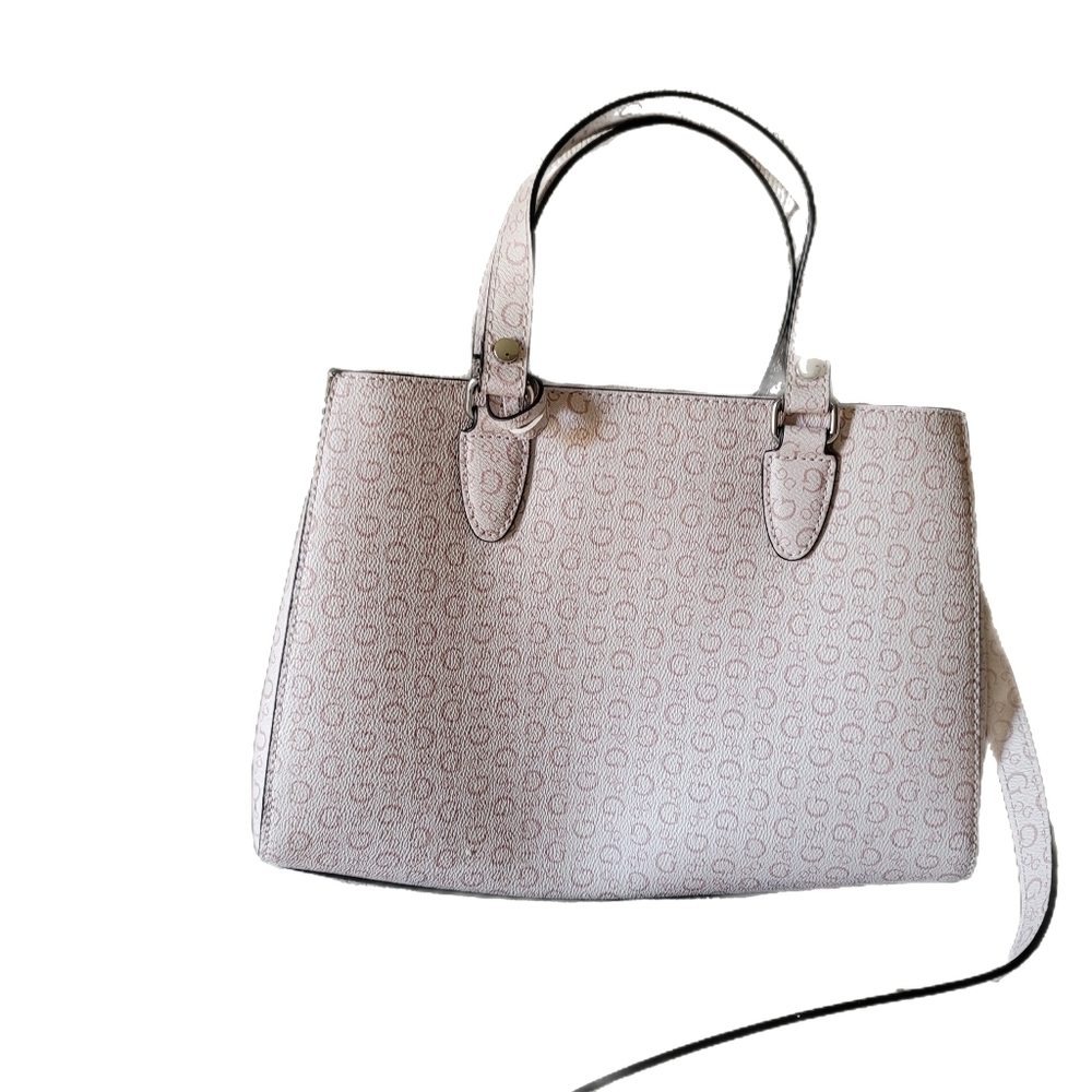 Guess Handbag Pink Satchel Crossbody Bag - Picture 3 of 6